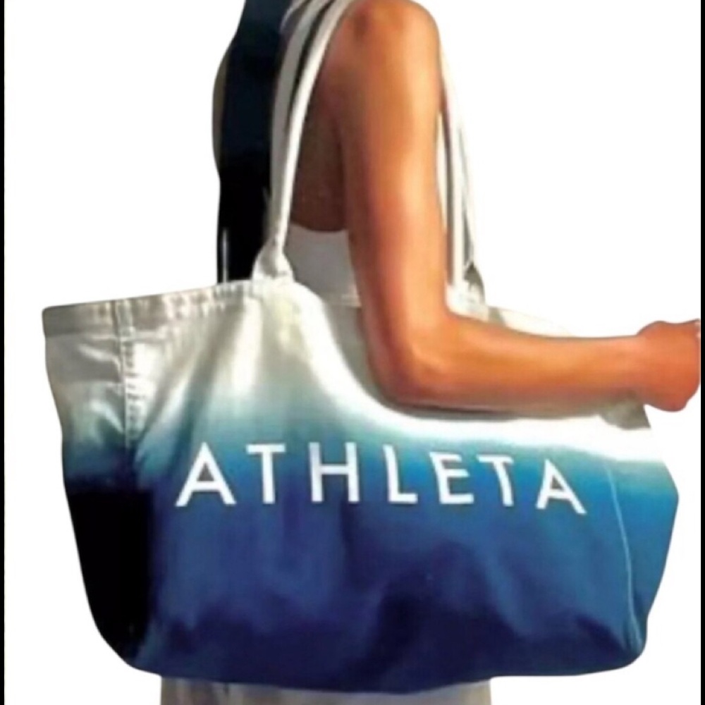 New with tag - Athleta Tote Bag Ombre Canvas Bag